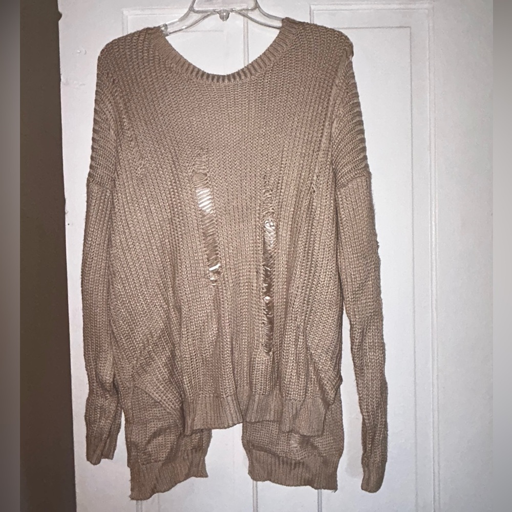 Cozy Tan Sweater